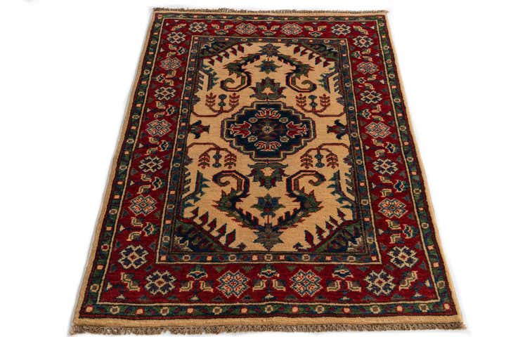 2' 8 x 4' 1 Hand Knotted Kazak Rug