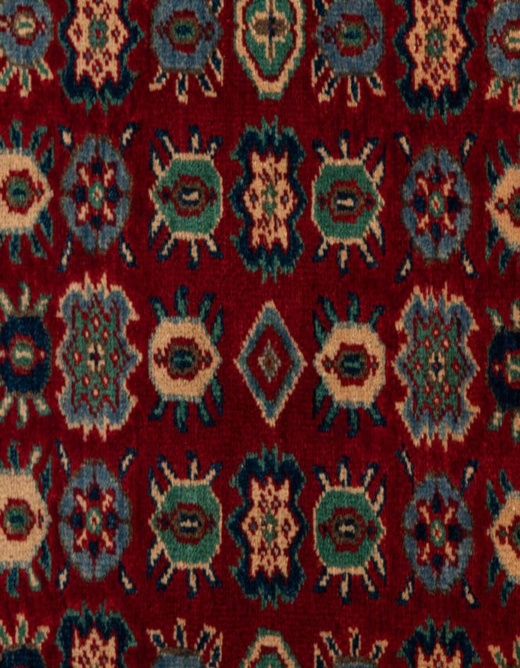 Detail image of 2' 9 x 4'  Hand Knotted Kazak Rug