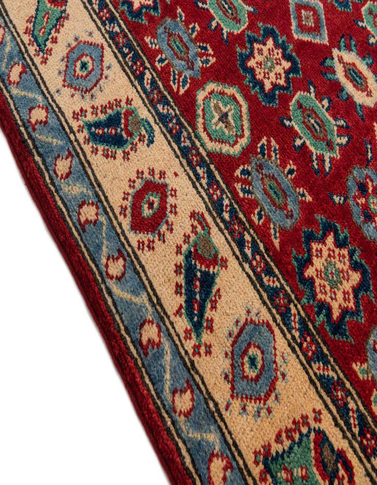 Detail image of 2' 9 x 4'  Hand Knotted Kazak Rug