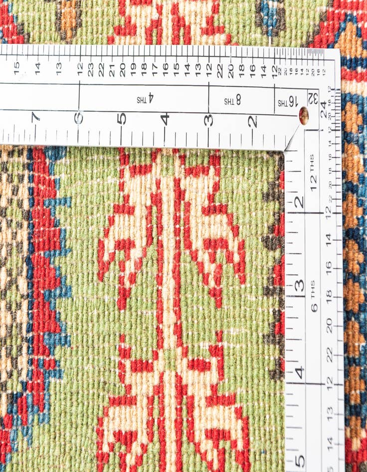 Detail image of 3' 3 x 4' 8  Hand Knotted Kazak Rug