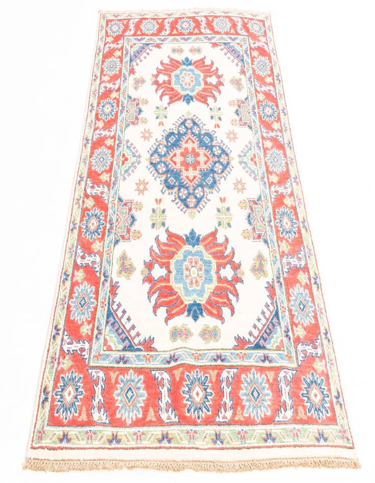 Detail image of 4' x 6' 3  Hand Knotted Kazak Rug