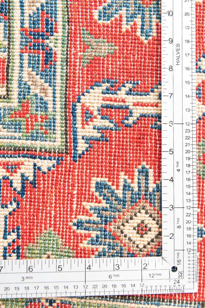 4' x 6' 3 Hand Knotted Kazak Rug