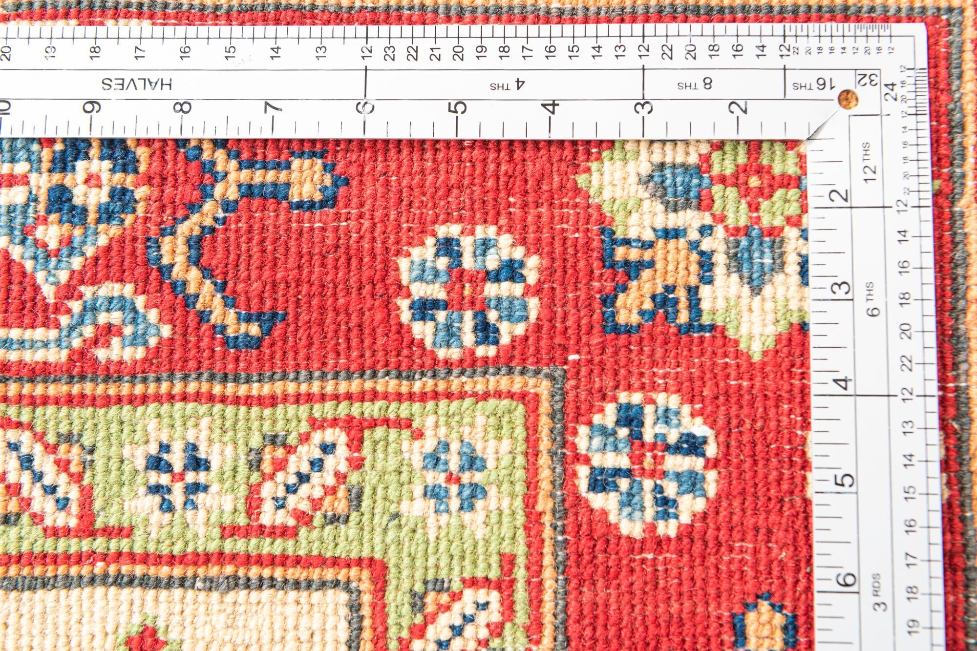 4' 10 x 6' 6 Hand Knotted Kazak Rug
