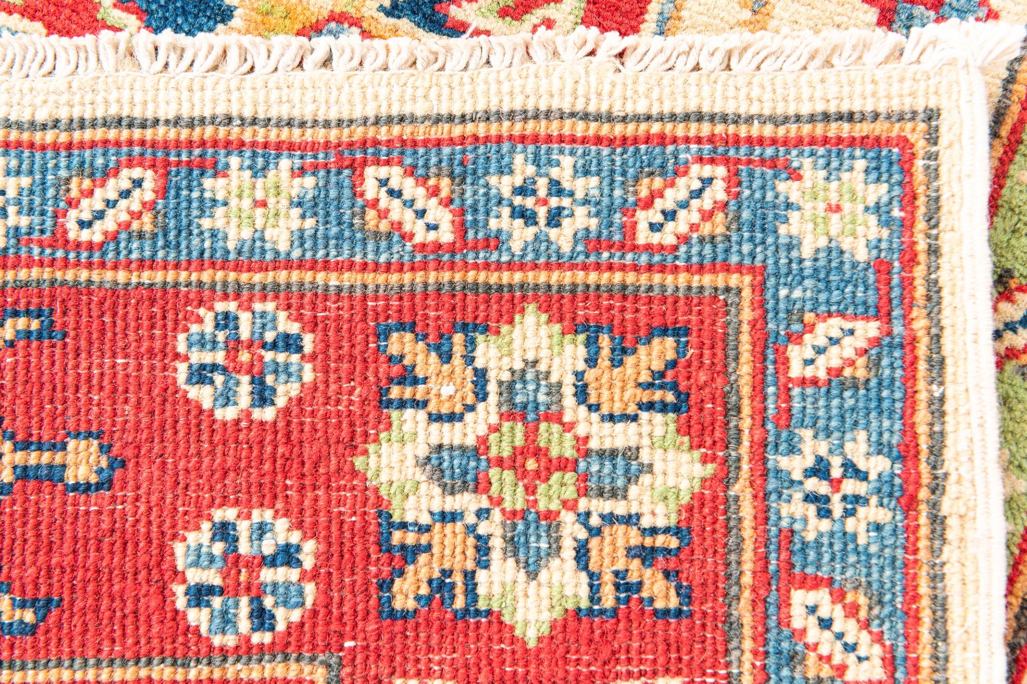 4' 10 x 6' 6 Hand Knotted Kazak Rug