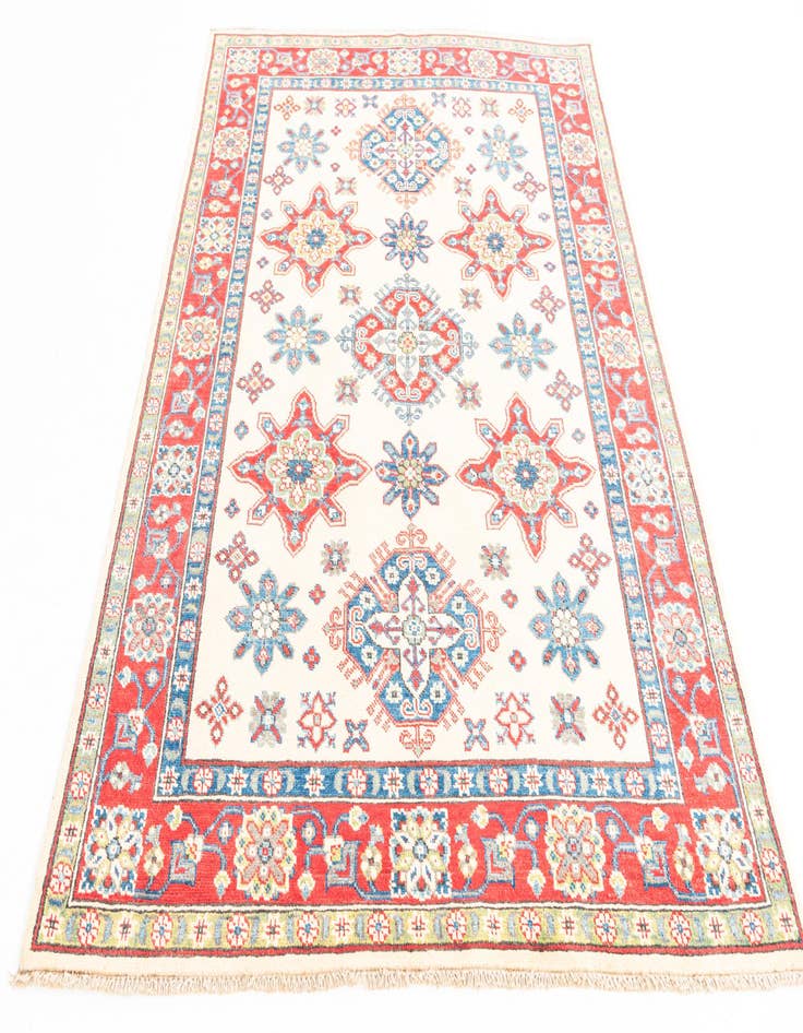 Detail image of 4' 10 x 6' 7 Hand Knotted Kazak Rug