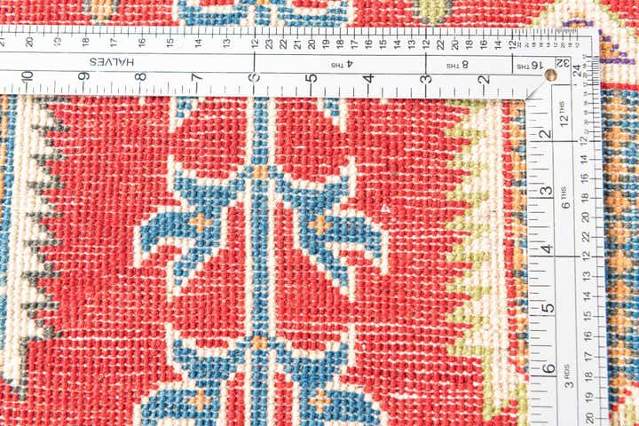 5' 4 x 7' 9 Hand Knotted Kazak Rug