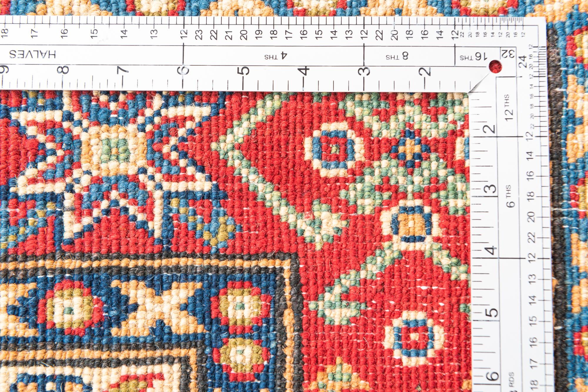 2' 9 x 4' Hand Knotted Kazak Rug