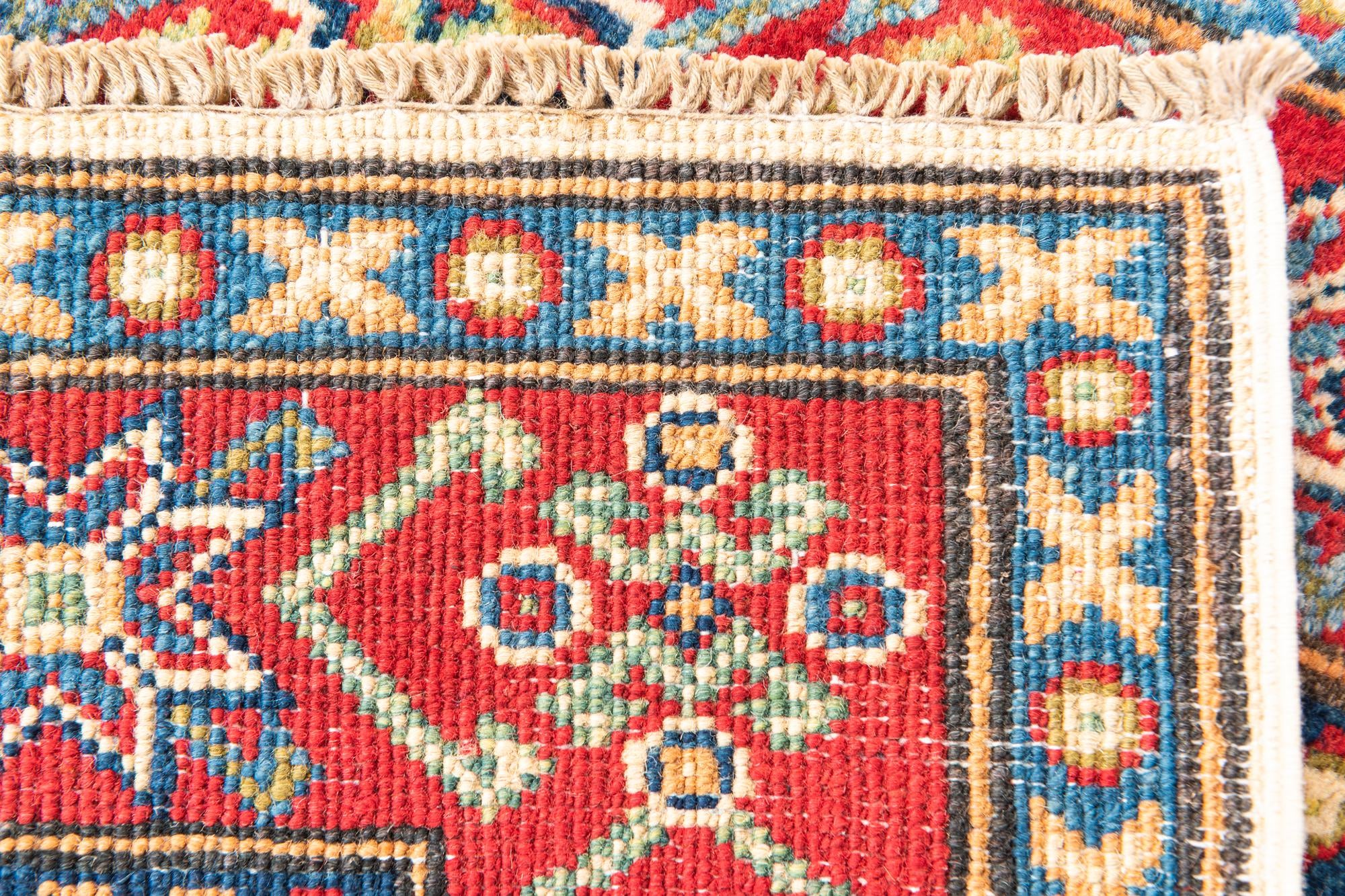 2' 9 x 4' Hand Knotted Kazak Rug