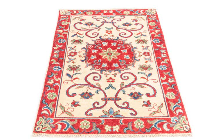 2' 8 x 4' Hand Knotted Kazak Rug