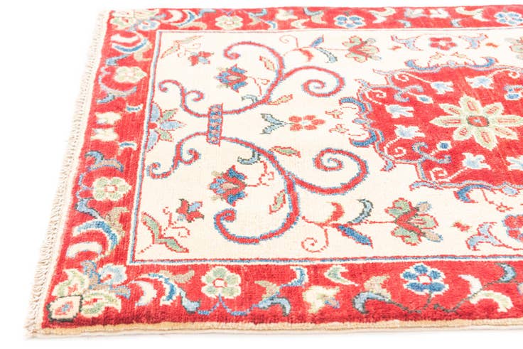 Detail image of 2' 8 x 4' Hand Knotted Kazak Rug
