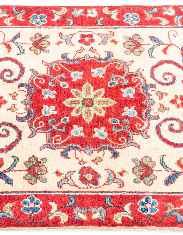Detail image of 2' 8 x 4'  Hand Knotted Kazak Rug