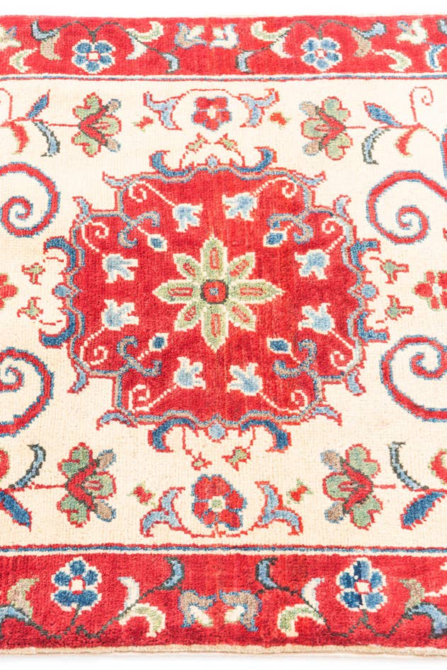 Detail image of 2' 8 x 4' Hand Knotted Kazak Rug