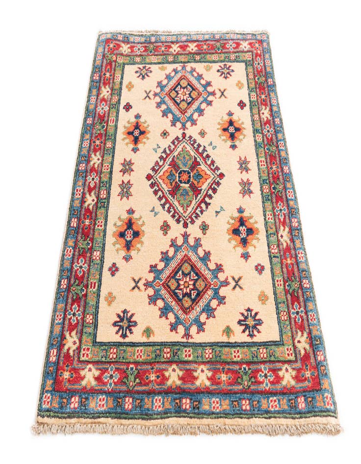 Detail image of 2' 8 x 4' 1  Hand Knotted Kazak Rug