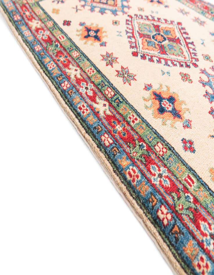 Detail image of 2' 8 x 4' 1  Hand Knotted Kazak Rug