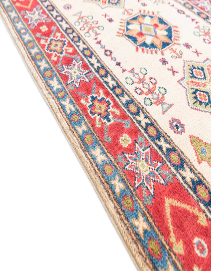 Detail image of 2' 8 x 4' 3  Hand Knotted Kazak Rug