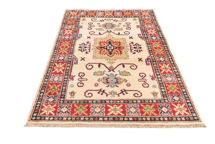 3' 3 x 5' 1 Hand Knotted Kazak Rug