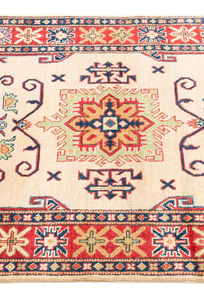 3' 3 x 5' 1 Hand Knotted Kazak Rug