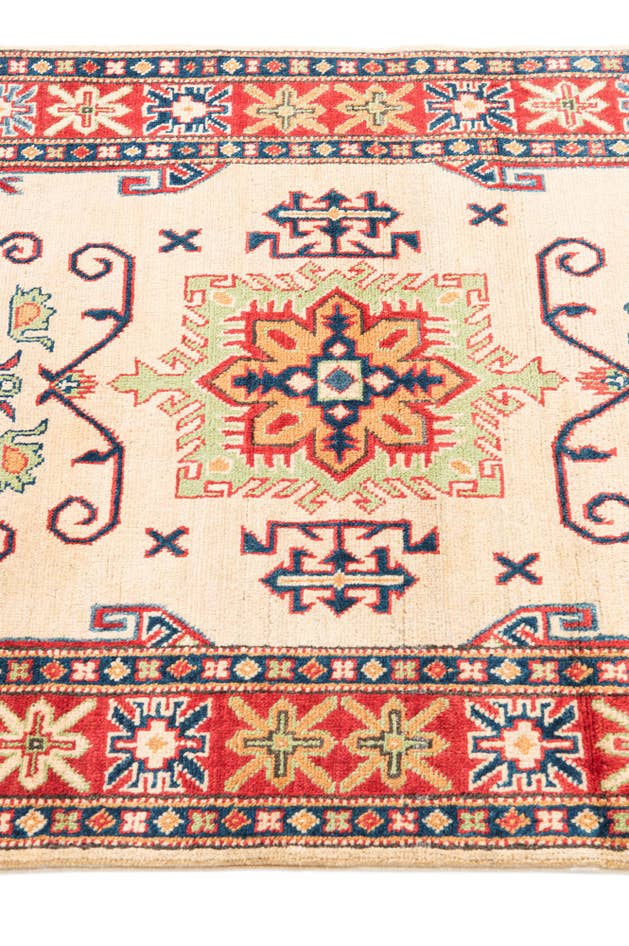 Detail image of 3' 3 x 5' 1 Hand Knotted Kazak Rug