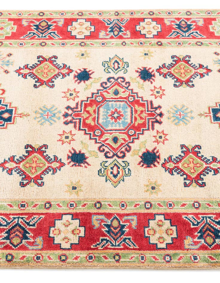 Detail image of 3' 5 x 5' 1  Hand Knotted Kazak Rug