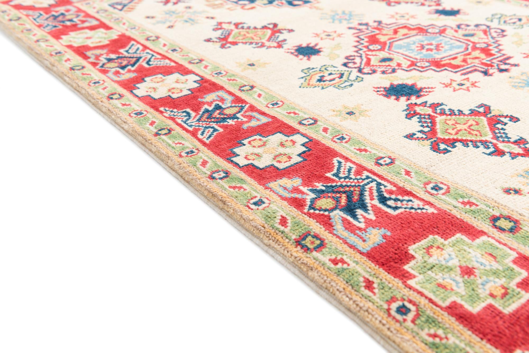 3' 5 x 5' 1 Hand Knotted Kazak Rug