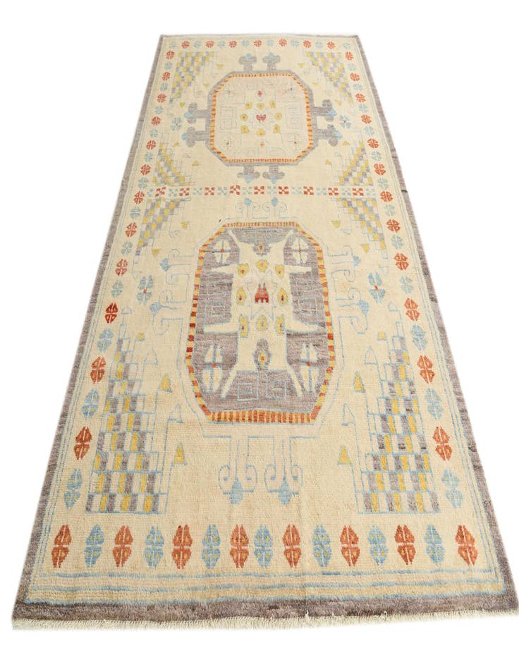 Detail image of 6' 6 x 10' 1 Hand Knotted Kazak Rug