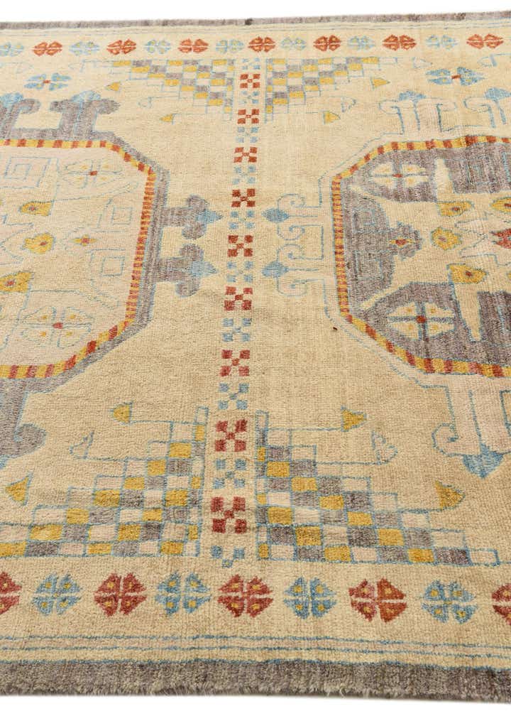 6' 6 x 10' 1 Hand Knotted Kazak Rug