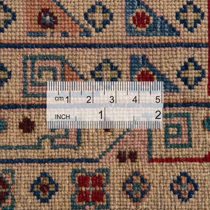 6' 8 x 9' 8 Hand Knotted Kazak Rug