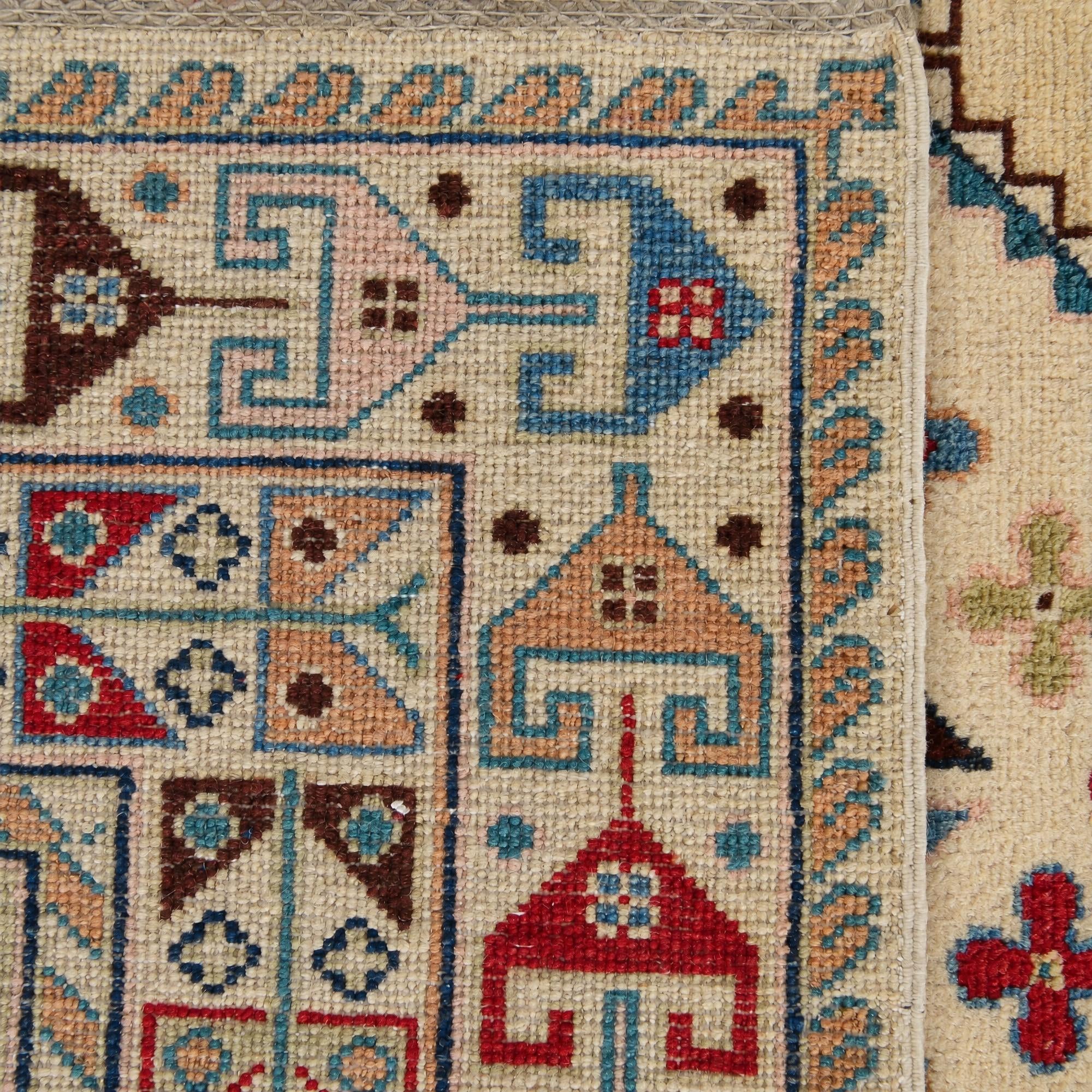 205cm x 295cm Hand Knotted Kazak Rug
