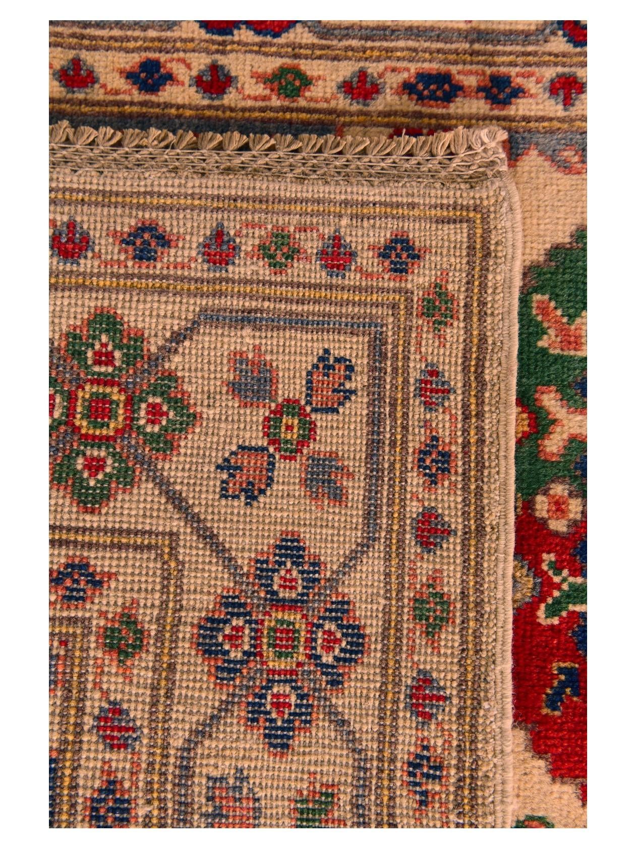 3' 10 x 5' 10 Hand Knotted Kazak Rug