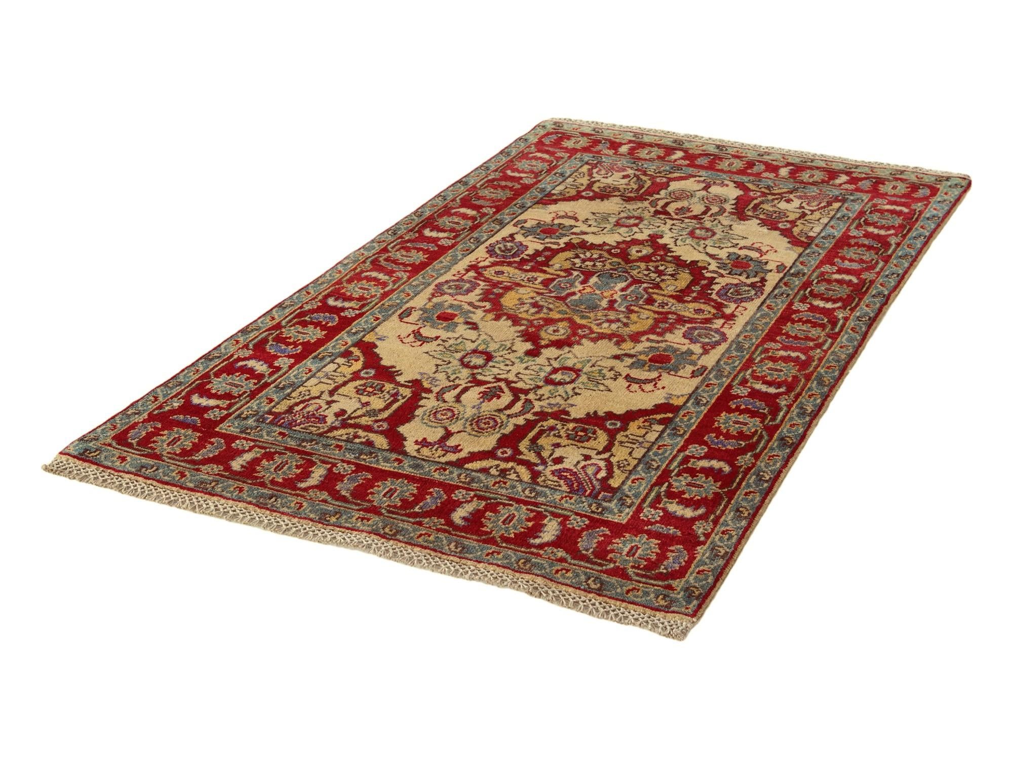 2' 11 x 5' Hand Knotted Kazak Rug