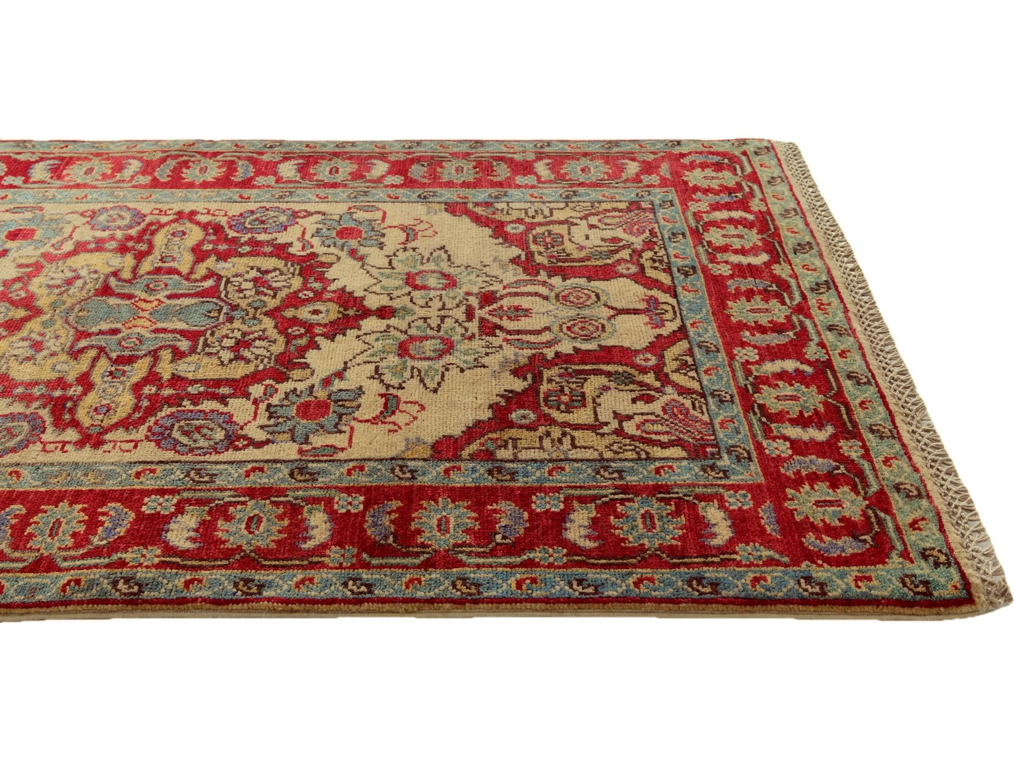 2' 11 x 5' Hand Knotted Kazak Rug