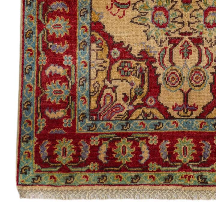 2' 11 x 5' Hand Knotted Kazak Rug