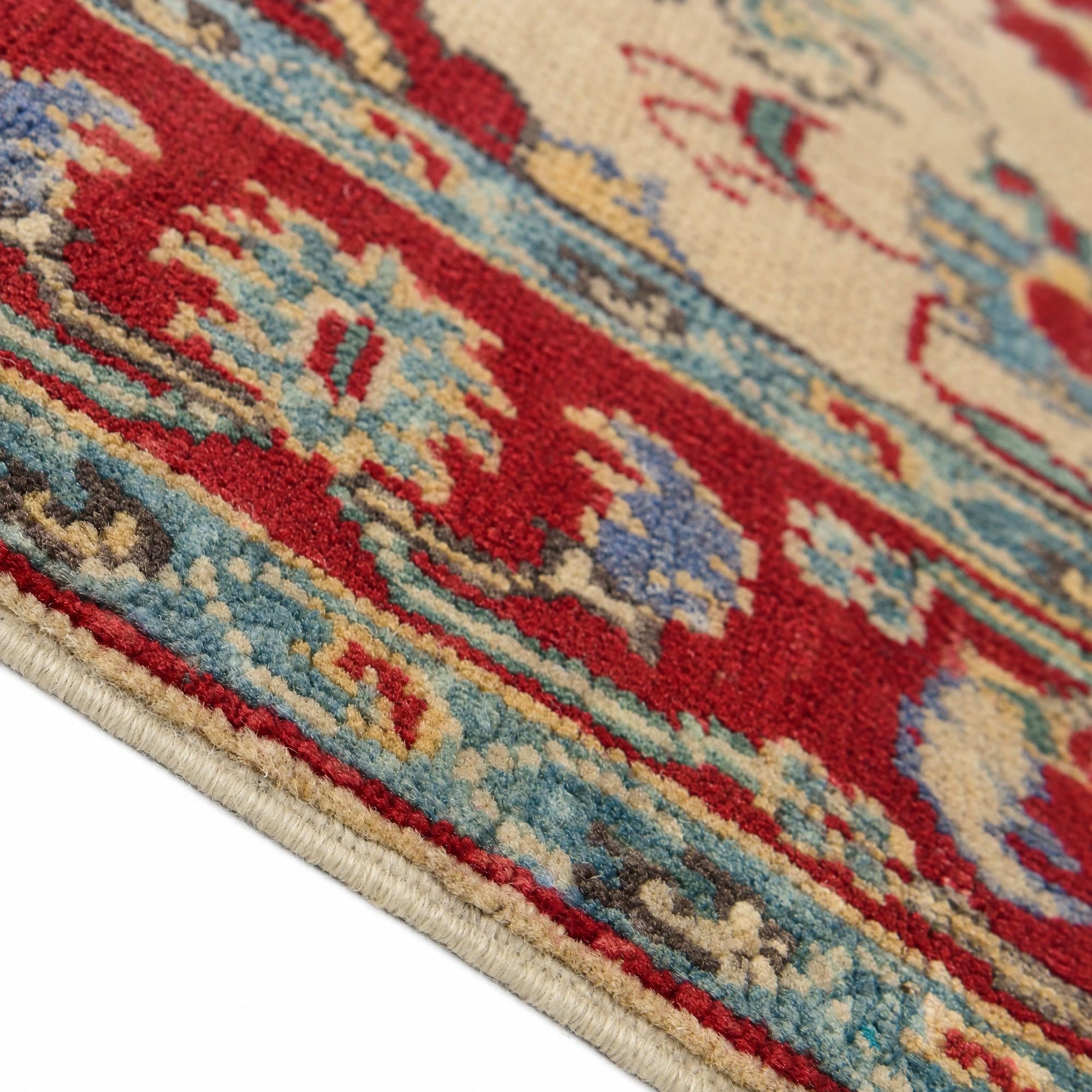 Detail image 8 of 12: 2' 11 x 5' Hand Knotted Kazak Rug