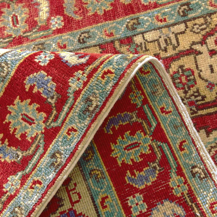 Detail image of 2' 11 x 5' Hand Knotted Kazak Rug