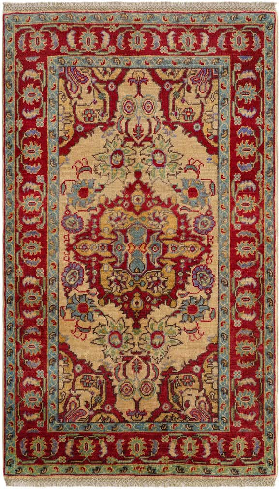2' 11 x 5' Hand Knotted Kazak Rug