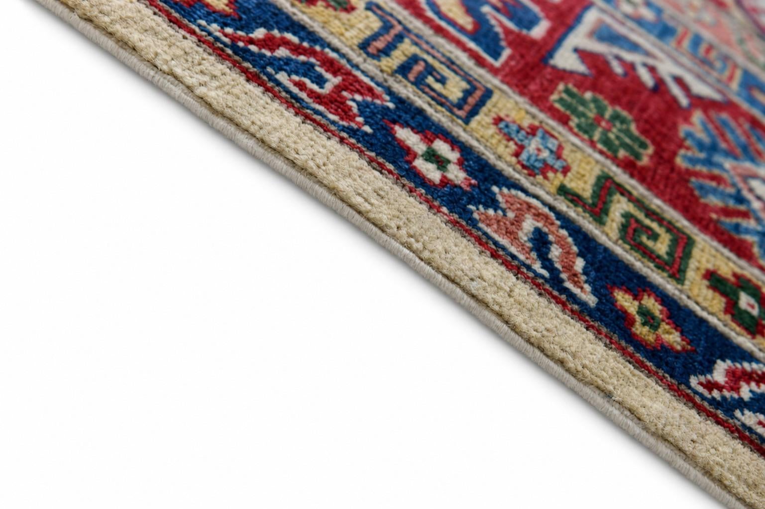 245cm x 295cm Handgeknüpft Kazak Teppich