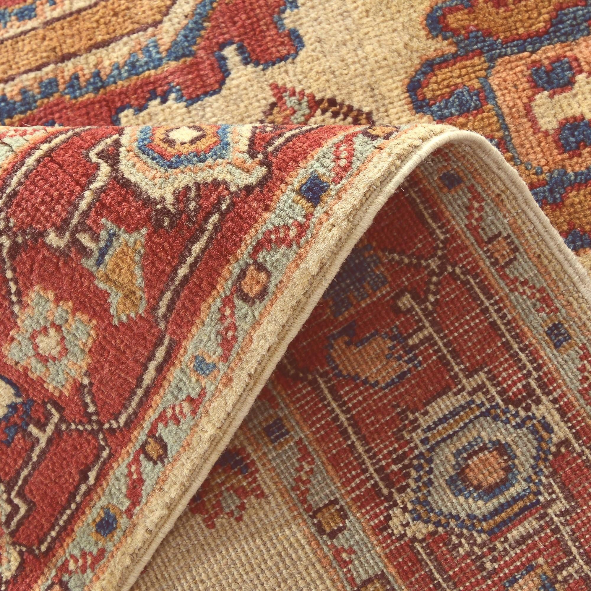 3' 10 x 5' 9 Hand Knotted Kazak Rug