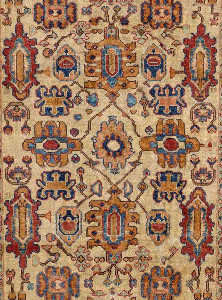 3' 10 x 5' 9 Hand Knotted Kazak Rug