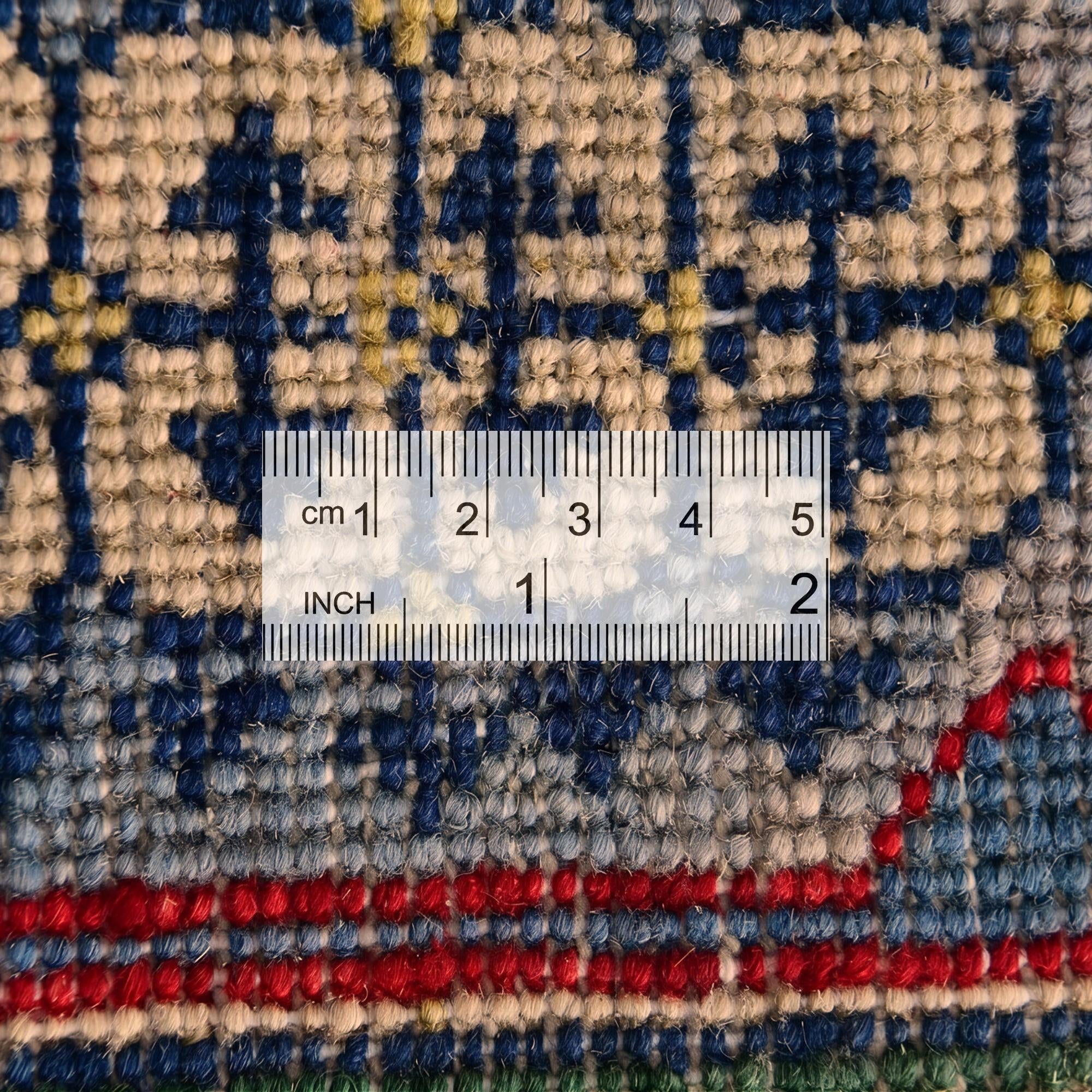 4' 1 x 5' 10 Hand Knotted Kazak Rug