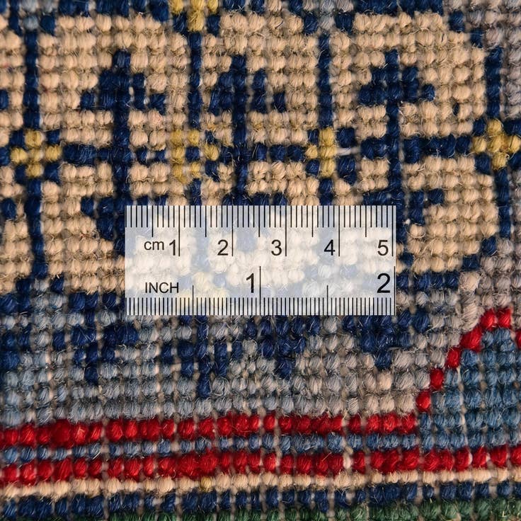 Detail image of 4' 1 x 5' 10 Hand Knotted Kazak Rug