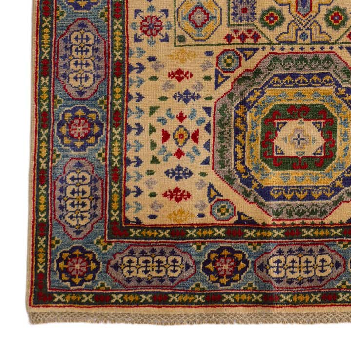3' 11 x 5' 7 Hand Knotted Kazak Rug