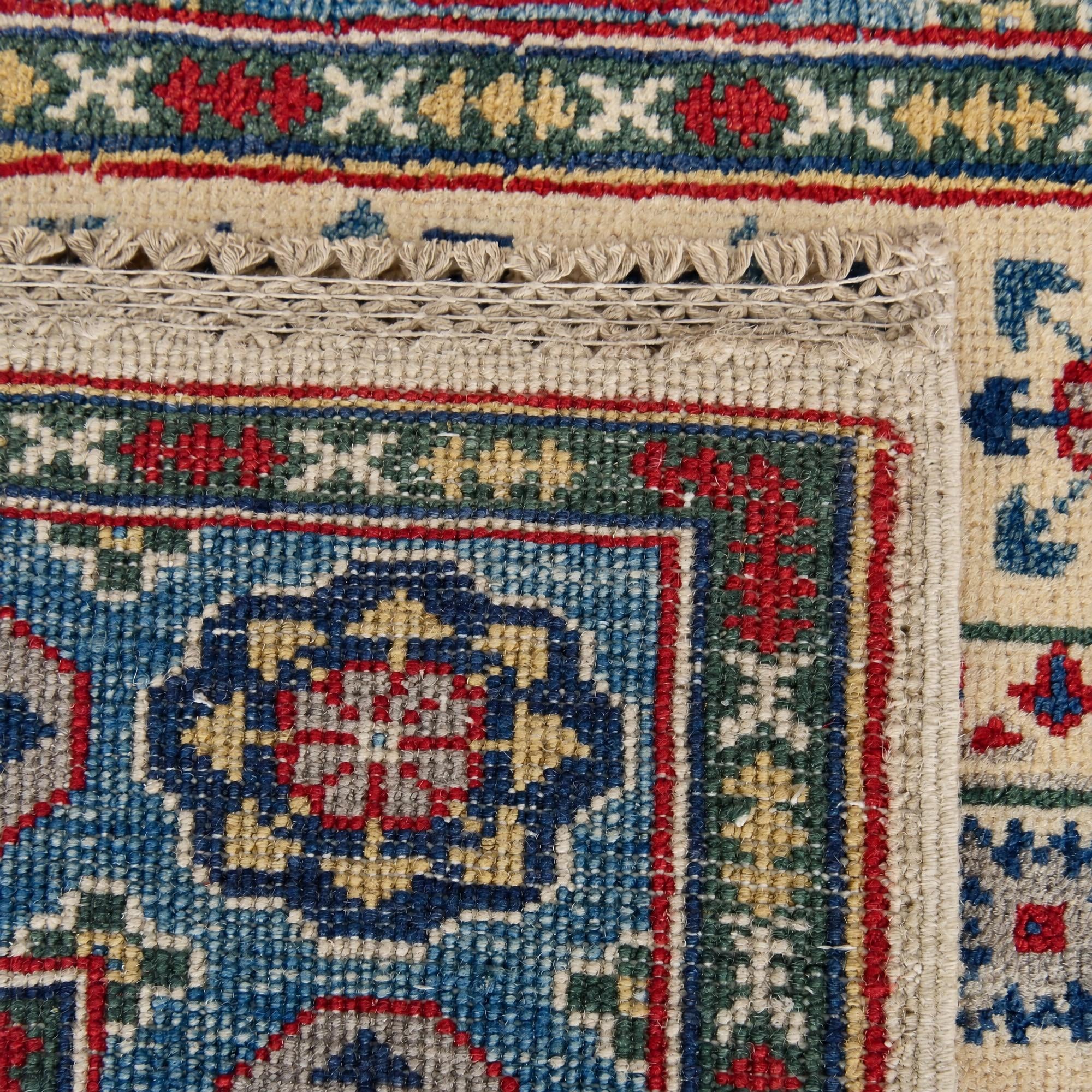 120cm x 170cm Hand Knotted Kazak Rug