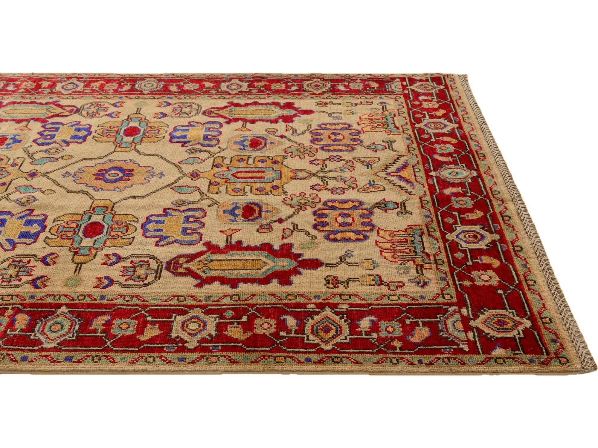4' 1 x 6' Hand Knotted Kazak Rug