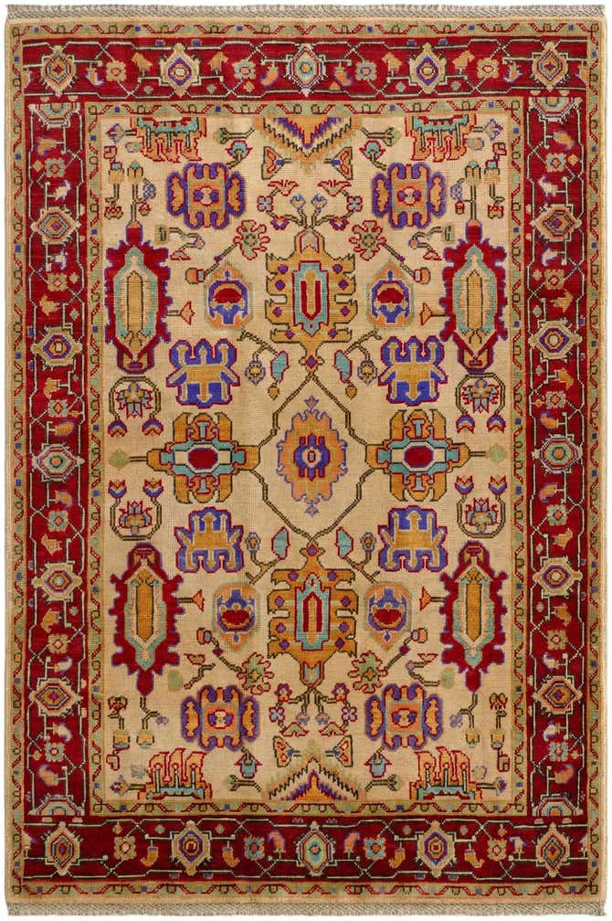 4' 1 x 6' Hand Knotted Kazak Rug