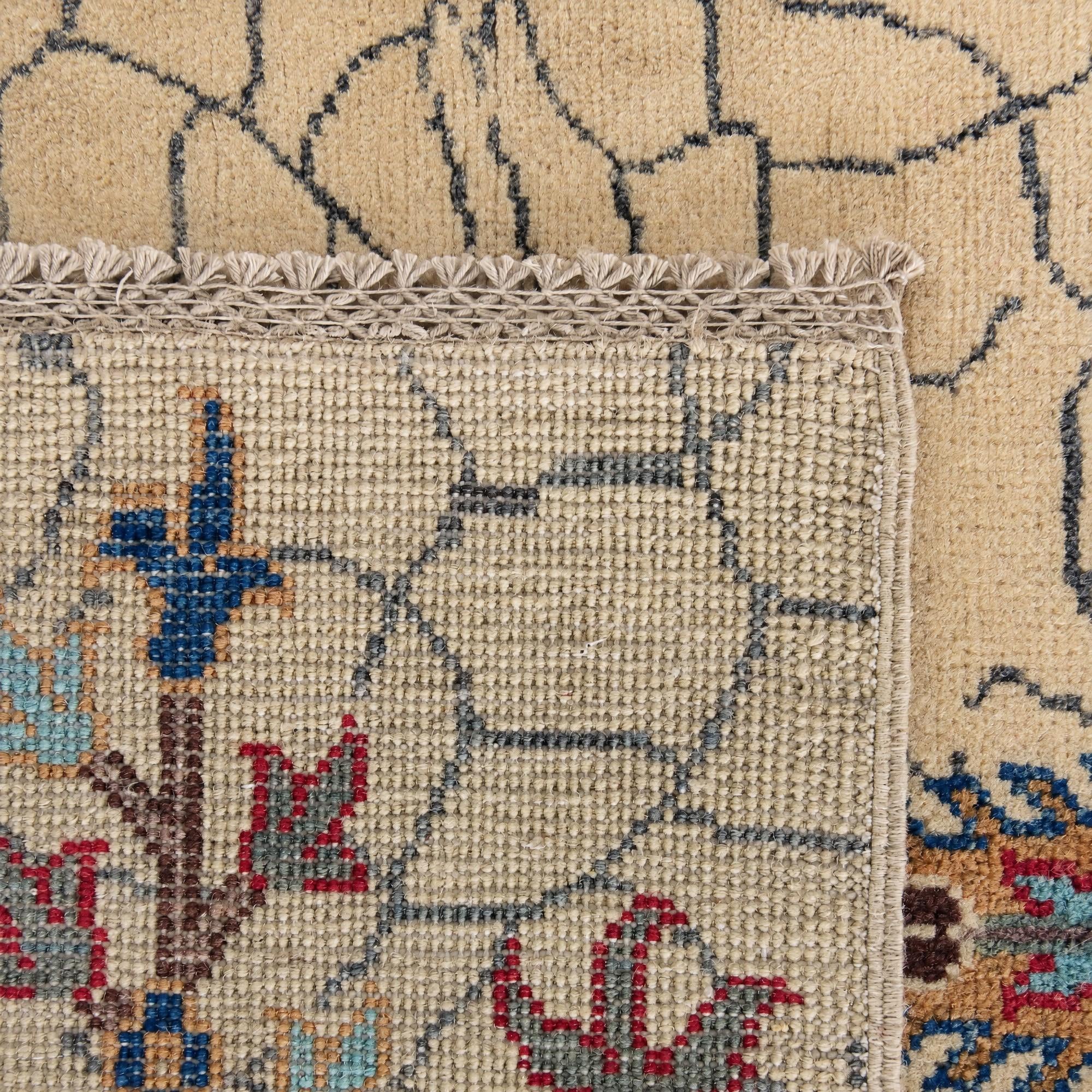 100cm x 145cm Hand Knotted Kazak Rug