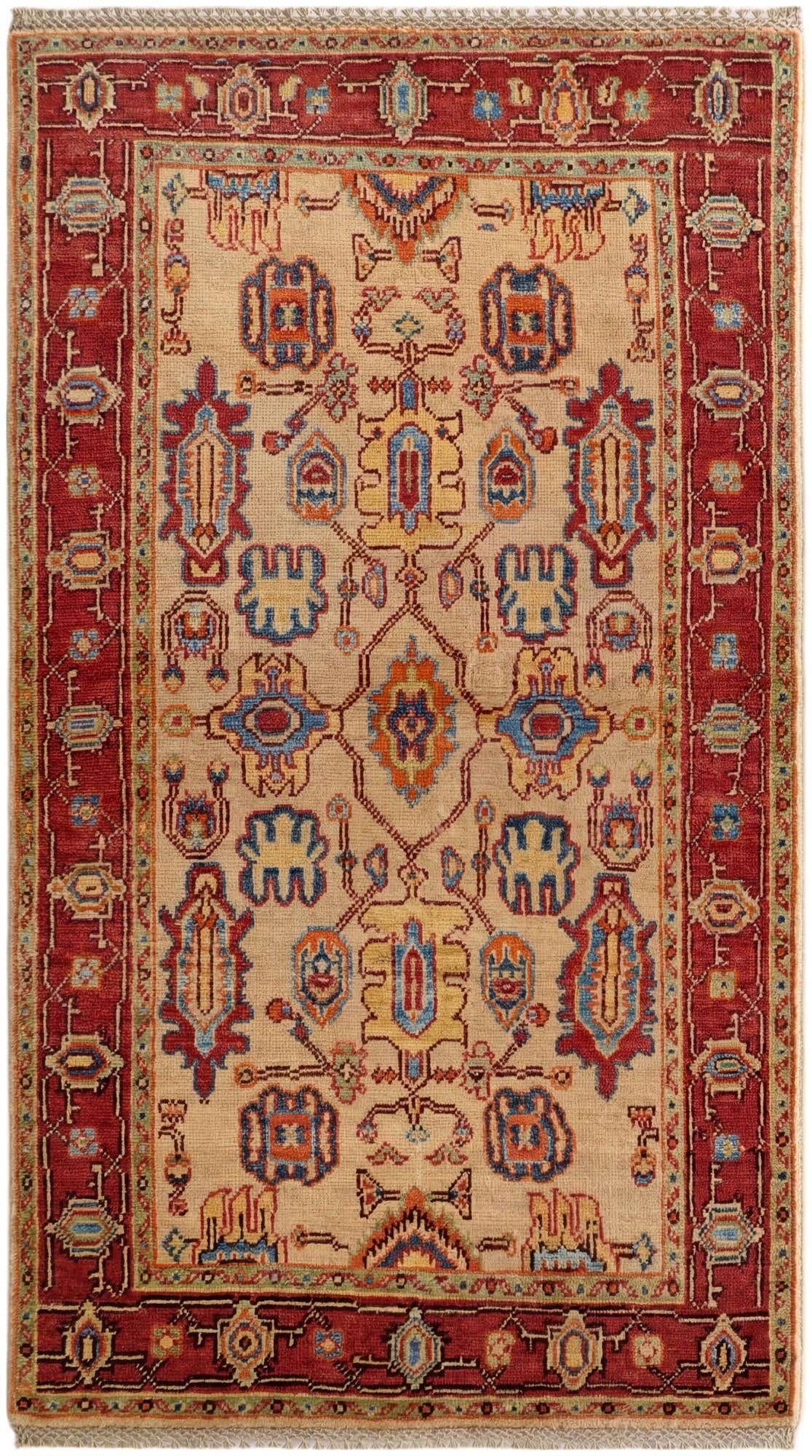 2' 11 x 5' 2 Hand Knotted Kazak Rug