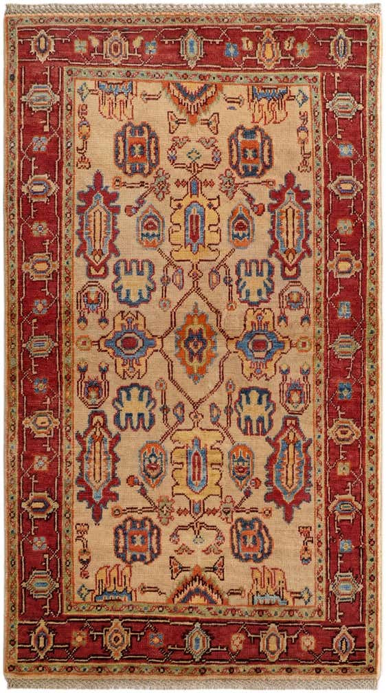 2' 11 x 5' 2 Hand Knotted Kazak Rug