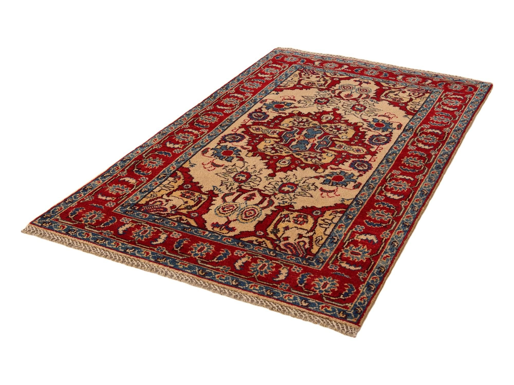 2' 11 x 4' 11 Hand Knotted Kazak Rug