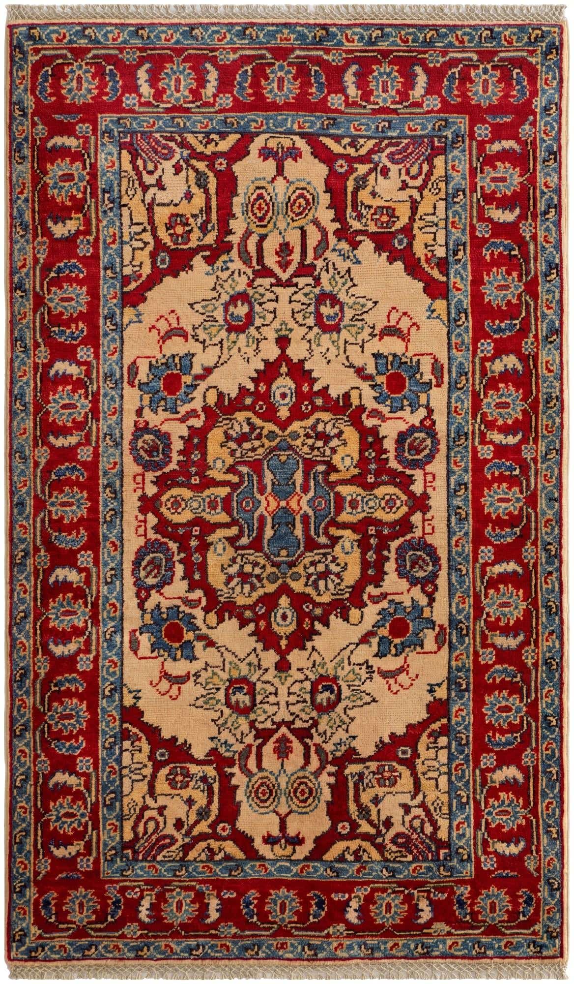2' 11 x 4' 11 Hand Knotted Kazak Rug