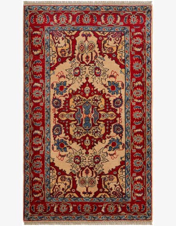 2' 11 x 4' 11 Hand Knotted Kazak Rug
